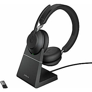 „Jabra Evolve2 65 Link 380a“ USB-A ausinės su mikrofonu (26599-989-989)