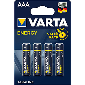 Varta Energy AAA Одноразовая щелочная батарейка