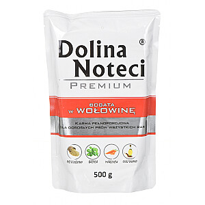 Dolina Noteci 5902921300007 влажный корм для собак с говядиной, свининой для взрослых 500 г