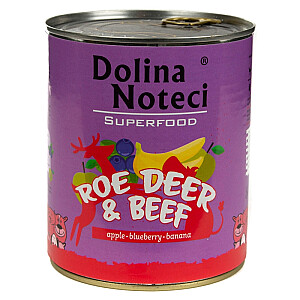 Dolina Noteci Superfood elniai ir jautienos 400g