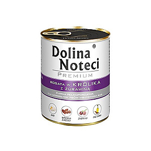 Dolina Noteci 5902921300052 влажный корм для собак с говядиной, клюквой, свининой, кроликом для взрослых 800 г