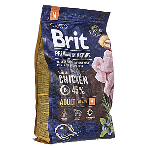 Brit Premium by Nature ADULT M 3kg