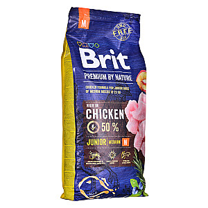 Brit Premium By Nature Junior М 15kg