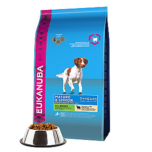 Eukanuba MTURE & SENIOR 2,5 kg Suaugusi ėriena, ryžiai