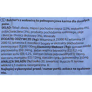 Mėsininkai Natūrali ir sveika jautiena 3 kg