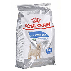 Royal Canin Mini Light Weight Care suaugusiems skirtos daržovės, 3 kg