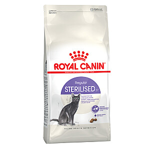 Royal Canin Sterilized 37 sausas maistas katėms 400 g Suaugusių paukščių