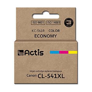 Actis KC-541R rašalas, skirtas Canon spausdintuvui; Canon CL-541XL pakeitimas; standartinis; 18 ml; spalva