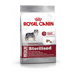 Royal Canin Medium Sterilized 3,5 kg Suaugę kukurūzai, paukštiena