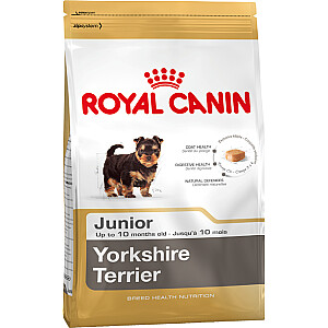 Royal Canin Jorkšyro terjeras Jaunesnysis šuniukas Naminiai paukščiai, рис 1,5 кг