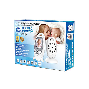 Esperanza EHM001 LCD kūdikių monitorius 2,0" baltas