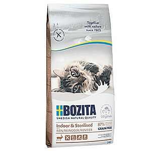 Bozita Indoor&Sterilized Grain Free Deer 10kg