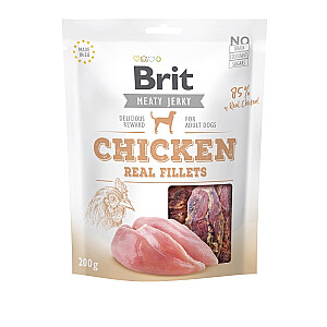 Снеки для собак Brit Jerky Chicken Fillets 200 г