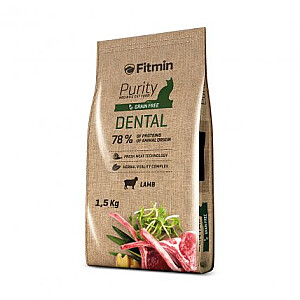 FITMIN Purity Dental сухой корм для кошек 1,5 кг взрослый