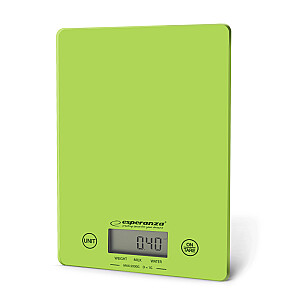 Кухонные весы Esperanza EKS002G Электронные кухонные весы Зеленый, Желтый Прямоугольная столешница