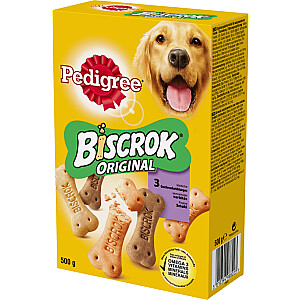 Pedigree Biskrock Original 500 g suaugusios vištienos