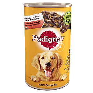 Pedigree 5900951015854 влажный корм для собак Beef Adult 1,2 кг