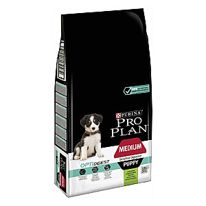 Purina 7613035214767 sausas šunų maistas Puppy Lamb 12 kg