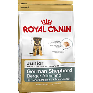 Royal Canin vokiečių aviganis jaunesnysis šuniukas paukštiena, ryžiai, daržovės 12 kg