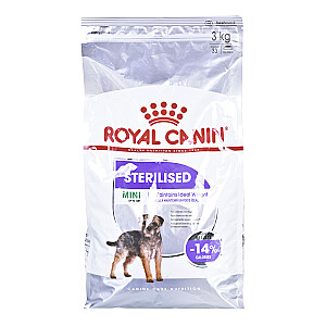 Royal Canin MINI sterilizuotas suaugusiems 3 kg