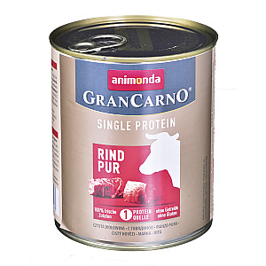 ANIMONDA GranCarno Single Protein Jautienos skonis - 800g Skardinė