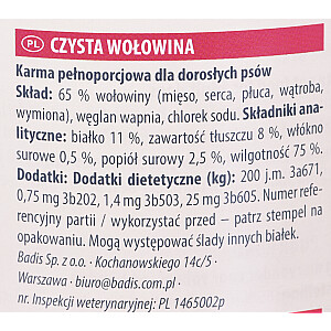 ANIMONDA GranCarno Single Protein Jautienos skonis - 800g Skardinė