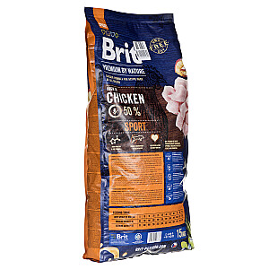 BRIT PREMIUM BY NATURE SPORT 15KG