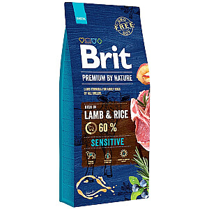 Brit Premium By Nature Sensitive Lamb 15 кг