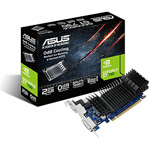 „Asus GeForce GT 730“ 2 GB GDDR5 vaizdo plokštė (GT730-SL-2GD5-BRK)