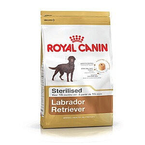 Royal Canin labradoro retriveris, sterilizuotas 12 kg Suaugęs paukštis, ryžiai