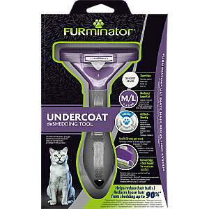 FURminator - фурминатор для короткошерстных кошек - M/L