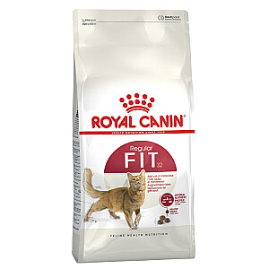 Sausas maistas Royal Canin Fit 32 katėms 2 kg suaugusiems su kiauliena, paukštiena, ryžiais, daržovėmis