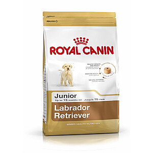 Royal Canin Labradoro retriveris jaunesnis šuniukas Kukurūzai, Paukštiena, Ryžiai 12 kg