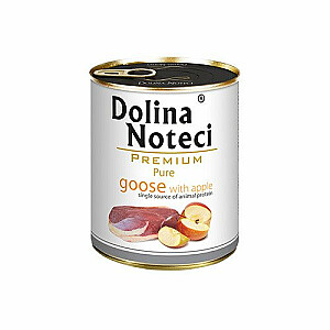 Dolina Noteci Premium Pure Goose Rich su obuoliais - Šlapias maistas šunims - 400g