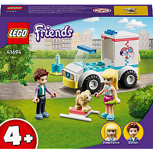 LEGO Friends Animal Clinic greitosios pagalbos automobilis (41694)