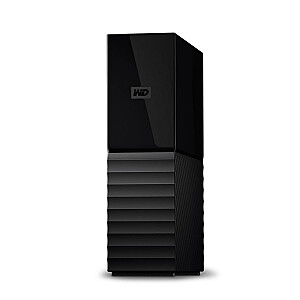 External HDD WESTERN DIGITAL My Book 18TB USB 2.0 USB 3.0 Black WDBBGB0180HBK-EESN