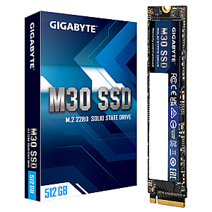 GIGABYTE M30 512GB PCIe M.2 kietojo kūno diskas