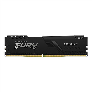 „Kingston Fury Beast“ 16 ГБ [1x16 ГБ, DDR4 CL16 DIMM, 2666 МГц]