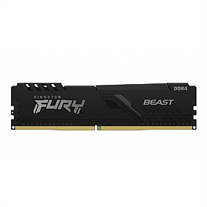 „Kingston Fury Beast“ 32 ГБ [1x32 ГБ, DDR4 CL16 DIMM, 3200 МГц]