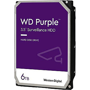 HDD SATA 6TB 6GB/S 256MB/PURPLE WD63PURZ WDC