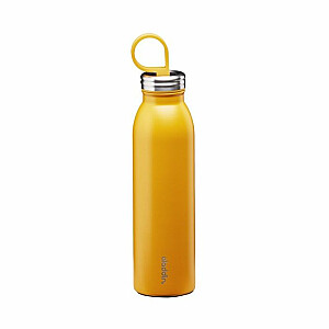 Termoso butelis Atšaldytas Thermavac 0,55L nerūdijančio plieno geltonas