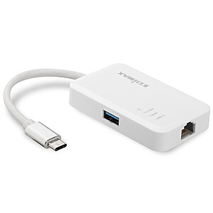 EDIMAX EU-4308 Edimax USB-C 3 JAV prievaduose