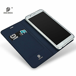 „Dux Ducis Premium“ magnetinio dėklo telefono dėklas „Xiaomi Redmi 8A Blue“