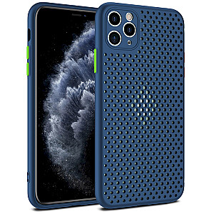 „Fusion Breathe Case“ silikoninis dangtelis, skirtas „Huawei P40 Lite Blue“