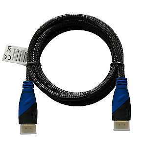 Savio CL-48 HDMI-кабель 2 м HDMI Type A (стандартный) Черный, Синий