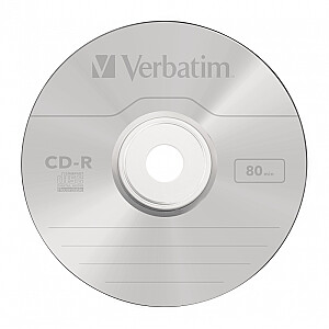 Muzikos CD-R Verbatim 700 MB 10 vnt.