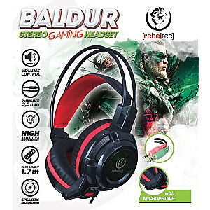 Žaidimas Rebeltec BALDUR HEADPHONES (MIKROFONAS)