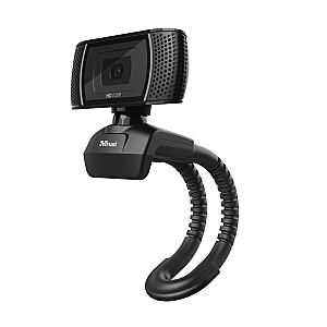 Interneto kamera Trust Trino HD Video 8 MP USB juoda