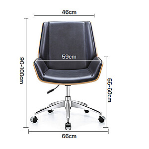 Topeshop FOTEL RON ORZECH / CZ biuro/kompiuterio kėdė