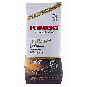 Kavos pupelės Kimbo Top Flavour 1 kg